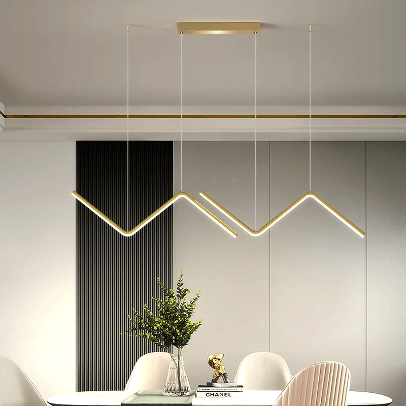 Lirana Wave Pendel til Moderne Interiører med Minimalistisk Design