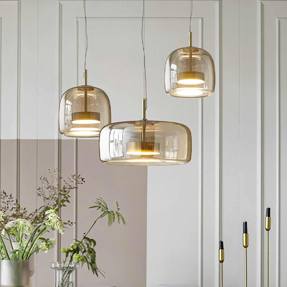 LumenVibe | Retro-Style LED Pendant Lamp For Stylish Interiors