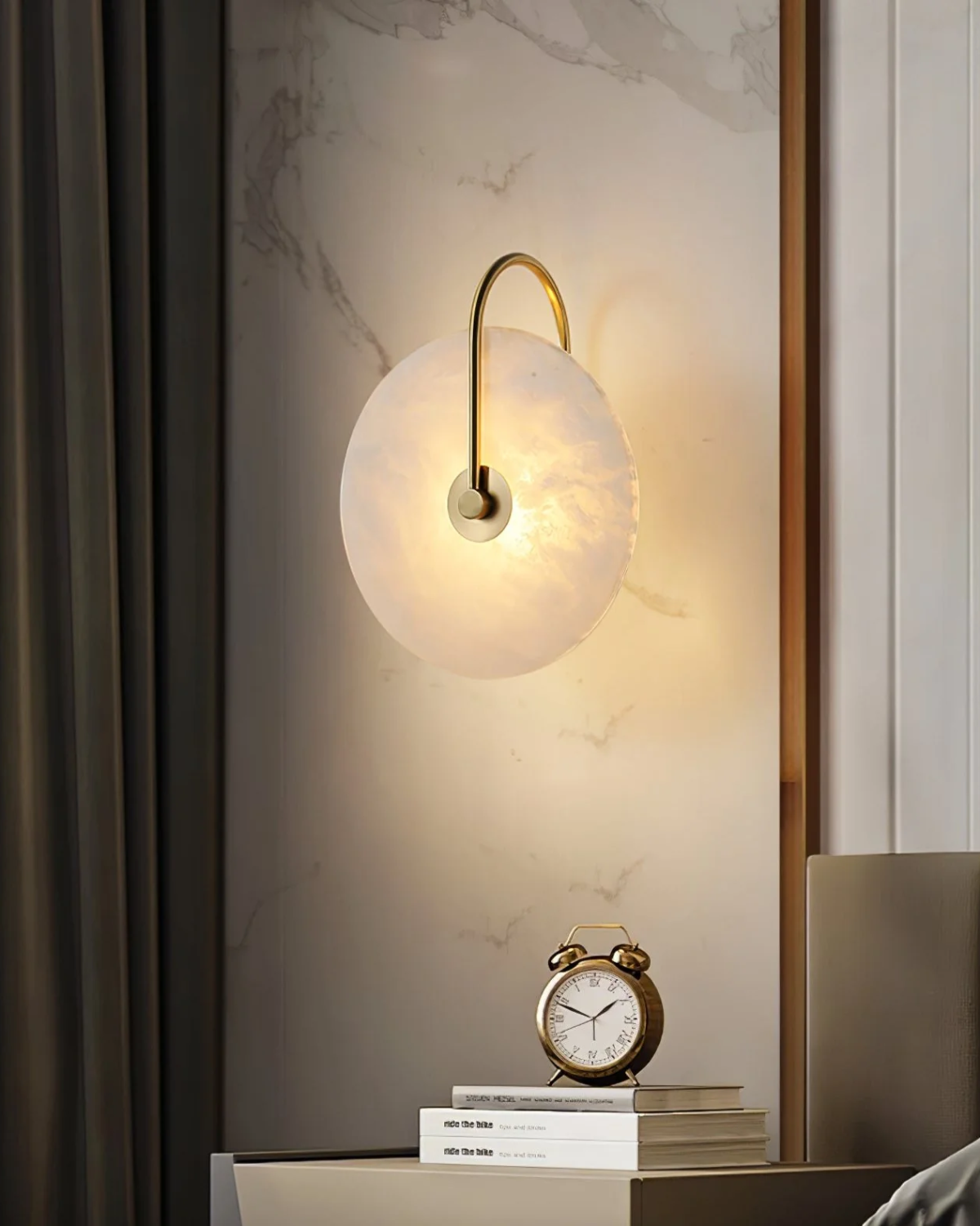 Lampa ścienna Lumenia Marble Glow do nowoczesnych wnętrz