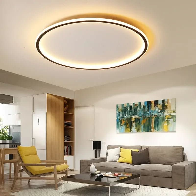 Nordic Aura LED Ceiling Light For Warm Glare Reduced Living Ambience
