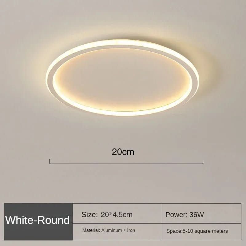 Nordic Aura LED Ceiling Light For Warm Glare Reduced Living Ambience
