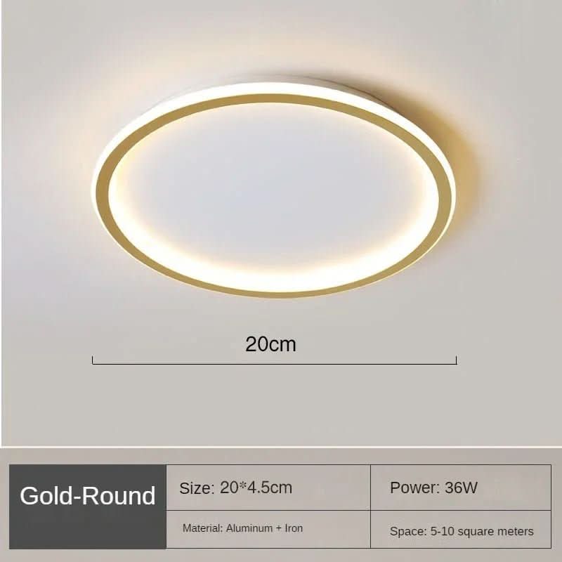 Nordic Aura LED Ceiling Light For Warm Glare Reduced Living Ambience