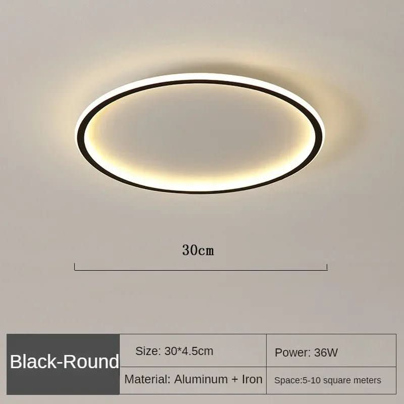 Nordic Aura LED Ceiling Light For Warm Glare Reduced Living Ambience