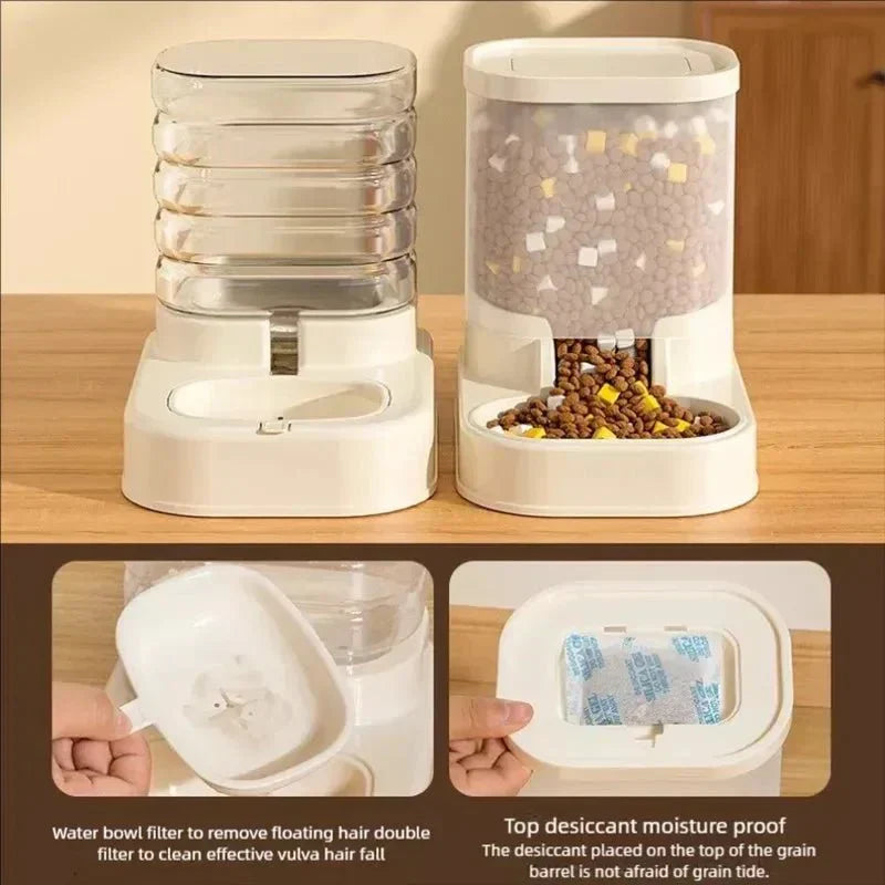 PawCare Automatic Feeding and Watering System for Pets