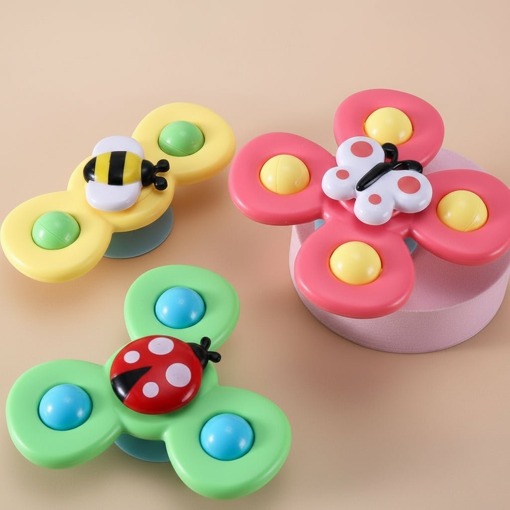 SpinCube Baby Spinner Toy for Developing Motor Skills and Senses