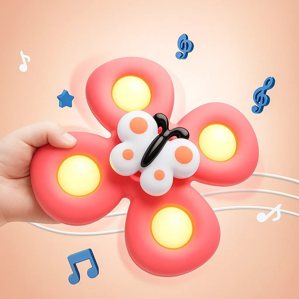 SpinCube Baby Spinner Toy for Developing Motor Skills and Senses