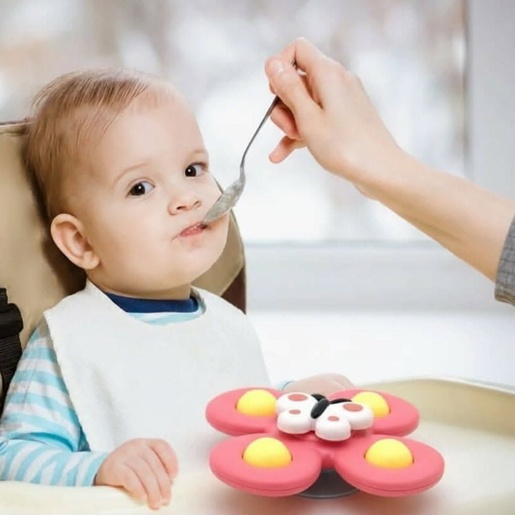SpinCube Baby Spinner Toy for Developing Motor Skills and Senses