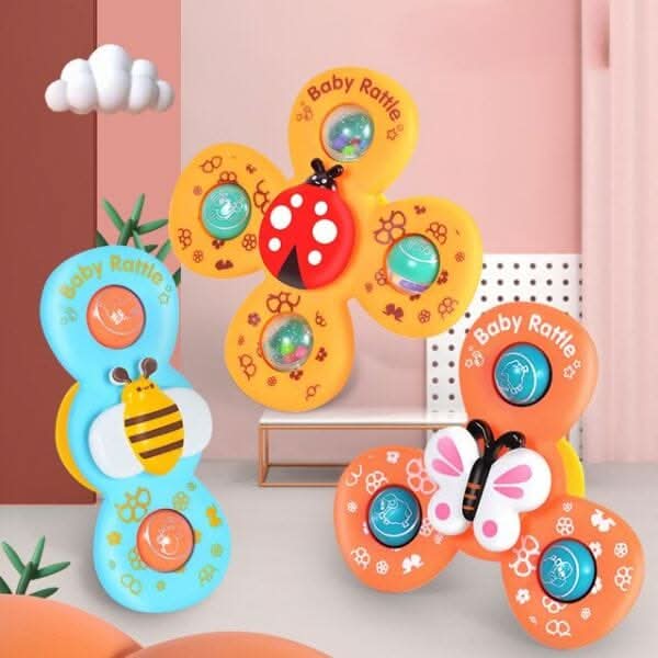 SpinCube Baby Spinner Toy for Developing Motor Skills and Senses