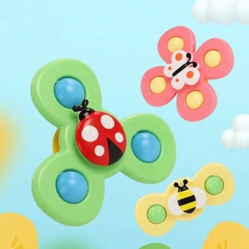 SpinCube Baby Spinner Toy for Developing Motor Skills and Senses