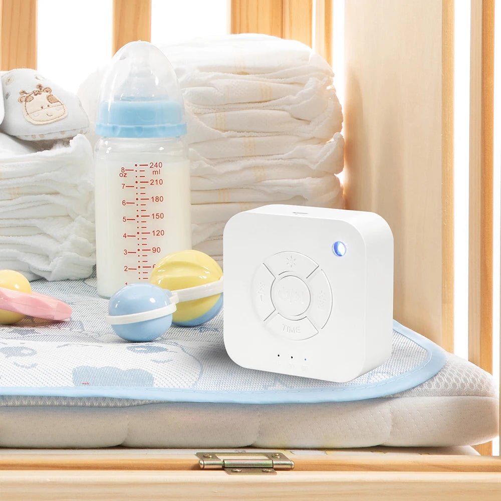 LullNest cestovní dětský zvukový přístroj s dobíjecím USB