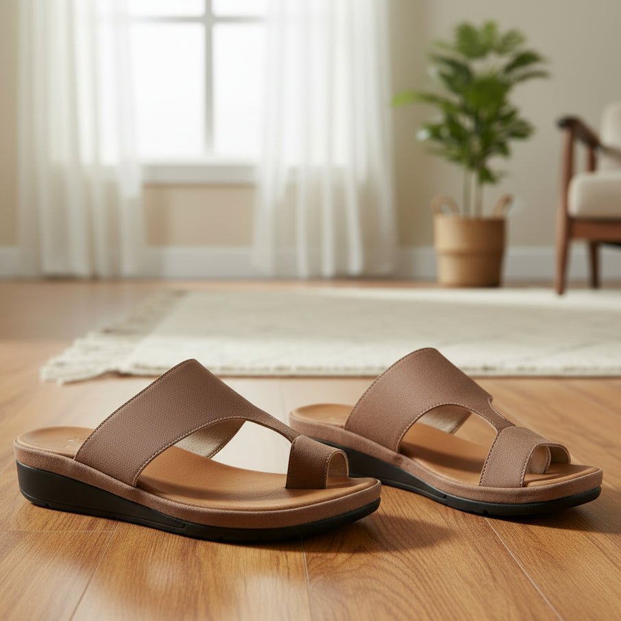 Sandales orthopédiques à cale EquiStride pour femmes pour une marche stable et confortable