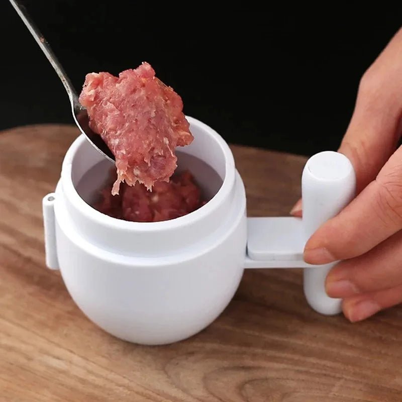 ChefShape Non-Stick Mold Set for Stuffed Meatballs With Kitchen Precision