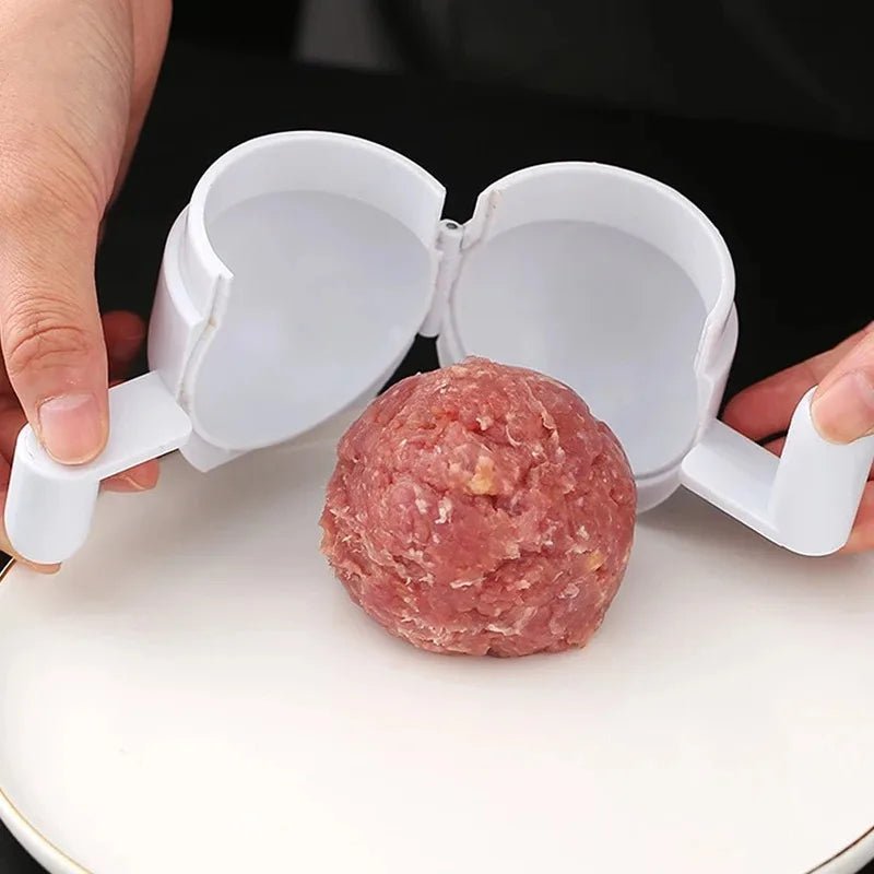 ChefShape Non-Stick Mold Set for Stuffed Meatballs With Kitchen Precision