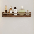 Verdanta Bamboo Wall Coat Rack With Shelf And Sturdy Hooks