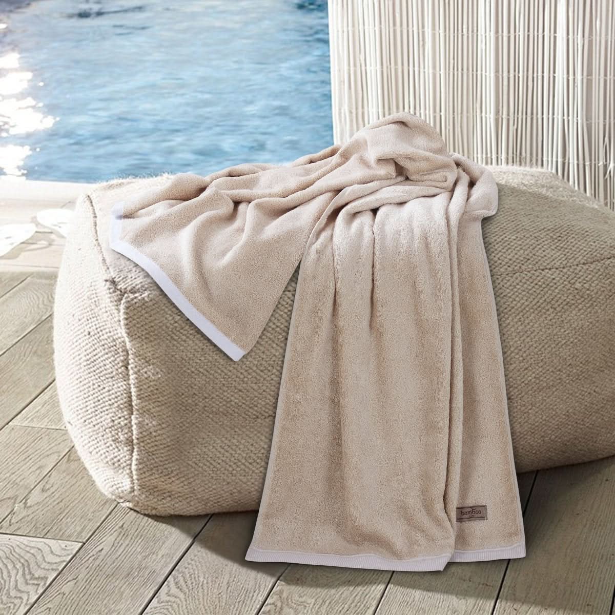 Luma Bamboo Essence Towel Soft, Highly Absorbent And Antibacterial Bamboo Spa Towel