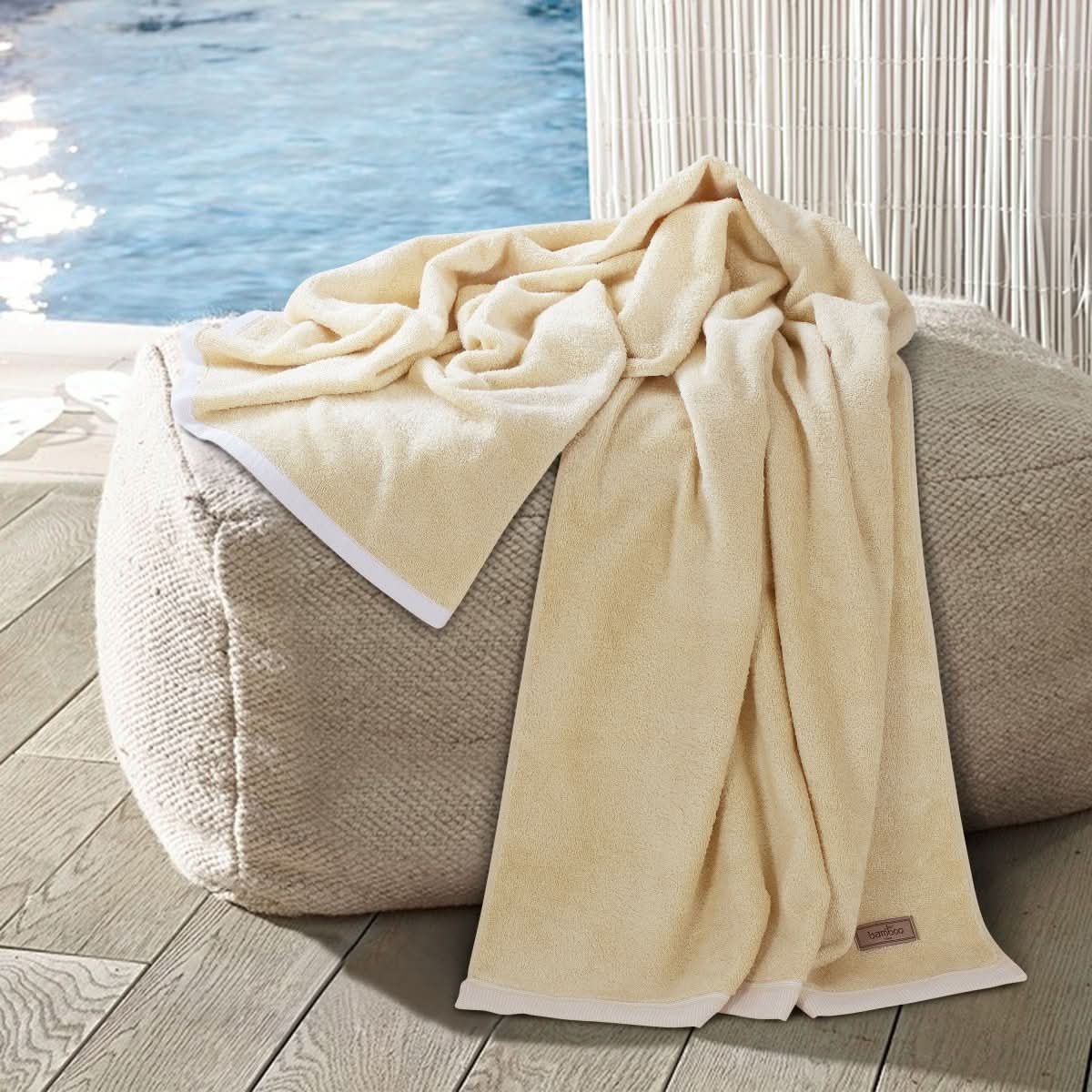 Luma Bamboo Essence Towel Soft, Highly Absorbent And Antibacterial Bamboo Spa Towel