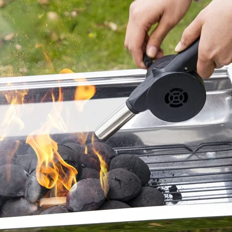 GrillBreeze Hand Operated Barbecue Fan for Easy Charcoal Lighting