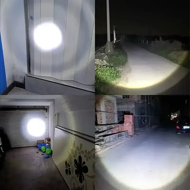 NovaLite Wysokowydajna Przenośna Latarka LED, Wodoodorna Lampa Turystyczna