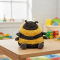 BuzzBuddy Super Soft Plush Bee Stuffed Animal for Kids