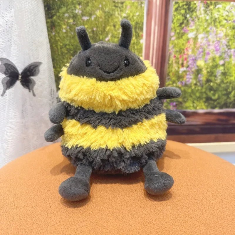 BuzzBuddy Super Soft Plush Bee Stuffed Animal for Kids