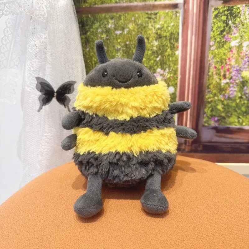 BuzzBuddy Super Soft Plush Bee Stuffed Animal for Kids