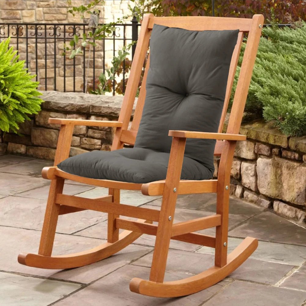 VerdantNest Quilted Outdoor Bench Cushion for Weatherproof Seating Comfort