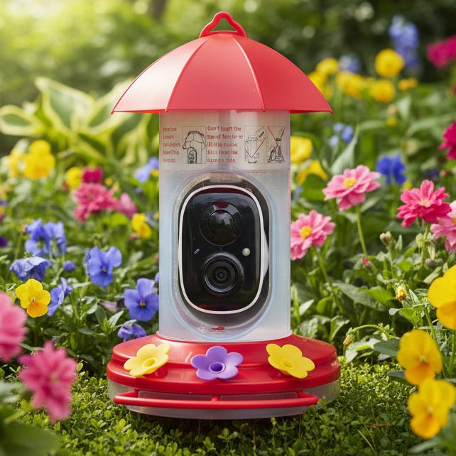 FeatherView Smart Outdoor Bird Feeder With 1080P Wide Angle Camera