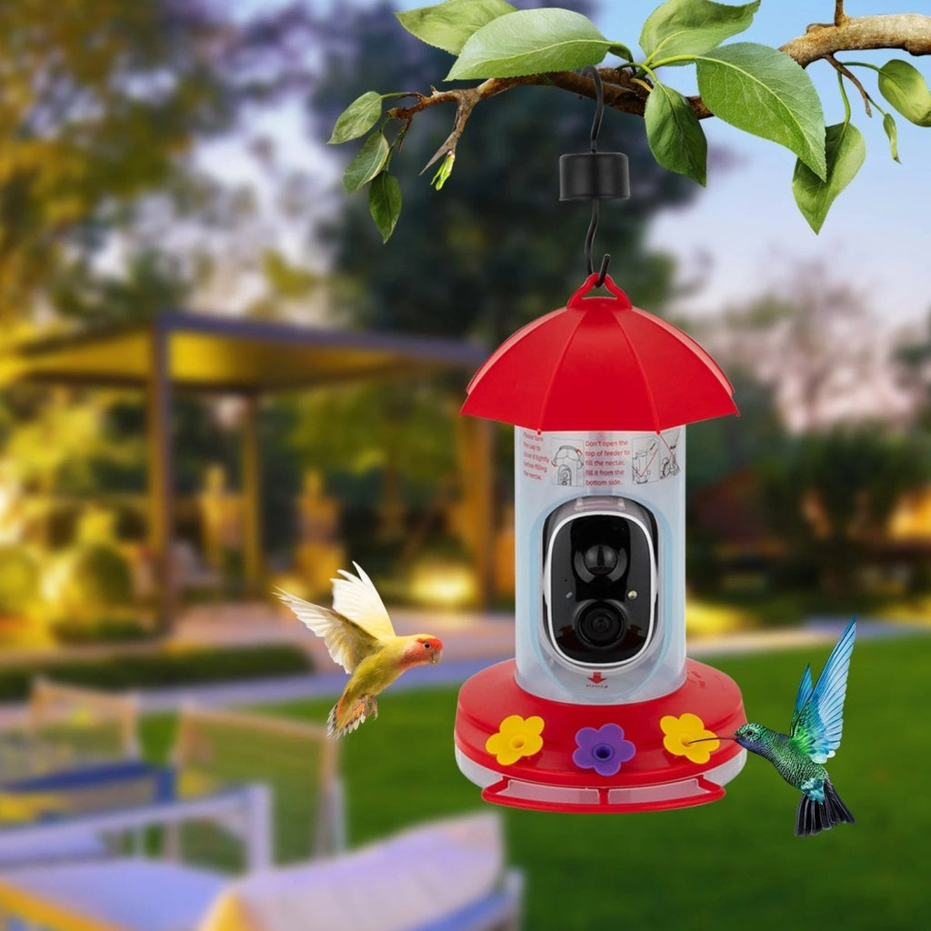 FeatherView Smart Outdoor Bird Feeder With 1080P Wide Angle Camera