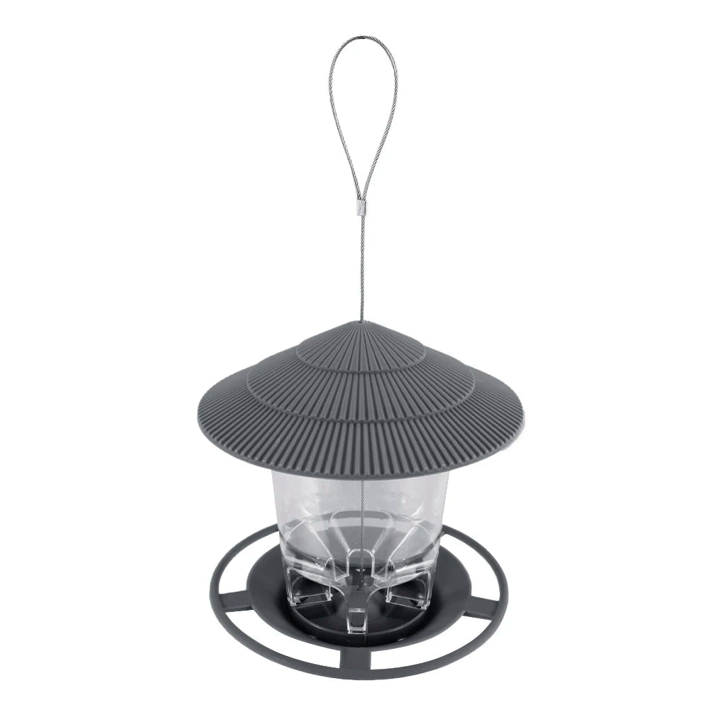 QuattroHex Hexagonal Outdoor Bird Feeder With Easy Refilling And Weather Protection