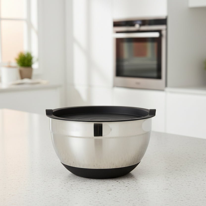 StabilMix Stainless Steel Mixing Bowl With Non Slip Silicone Base