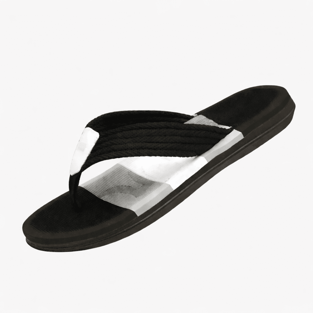 AeroStride Men's Toe Sandals With Woven Straps And Textured Footbed