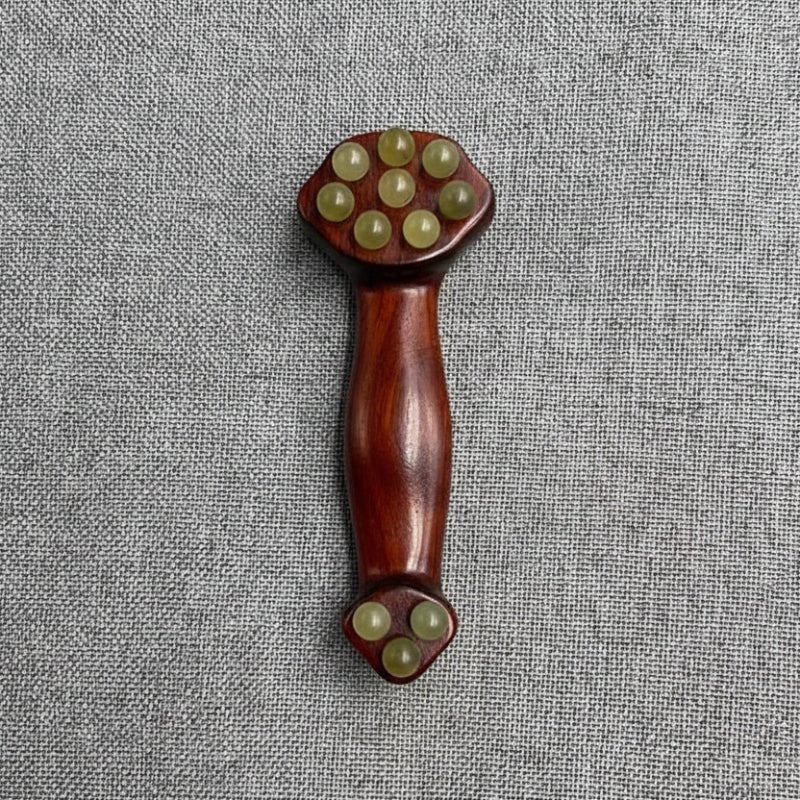 Silk Aura Sandalwood Gua Sha Facial Lifting Massager