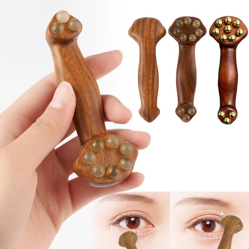 Silk Aura Sandalwood Gua Sha Facial Lifting Massager