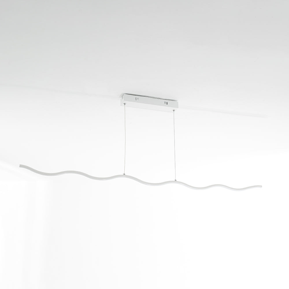 LouiseGlow Modern LED Pendant Light in Black and White for Living Rooms