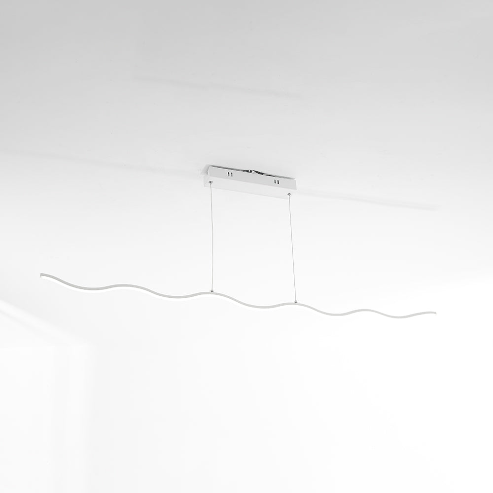 Elori Black And White LED Hanging Lamp Modern Home Lighting