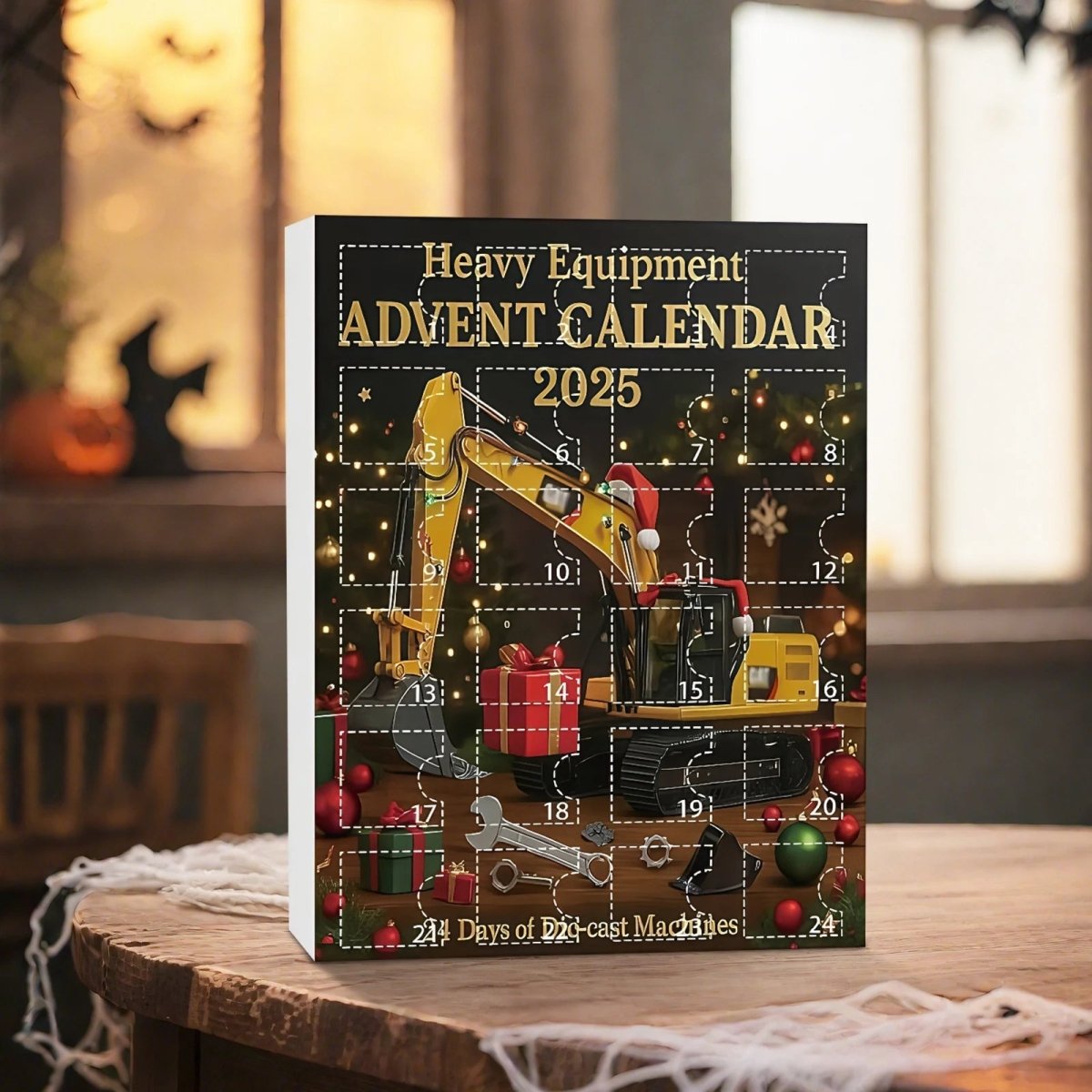 Kalendarz adwentowy JollyForge 2D dla dzieci z zabawami i grami świątecznymi