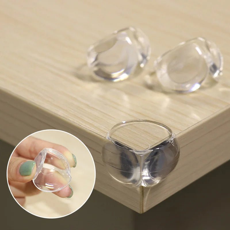EdgeGuard Clear Silicone Corner Protectors For Safe Play