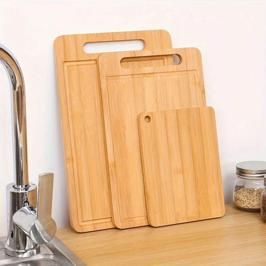 BambooCraft Premium Bamboo Cutting Board Set for Every Kitchen