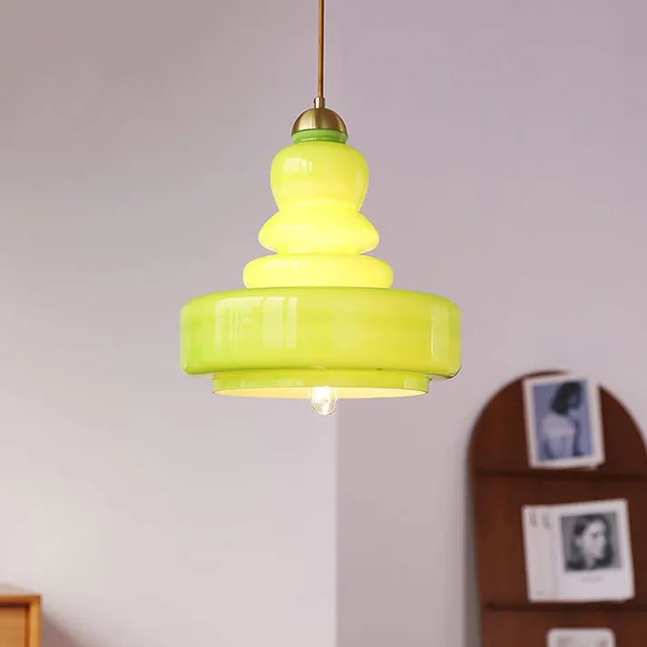 Orion Bauhaus Flaske Glas Pendelarmatur Til Moderne Interiører