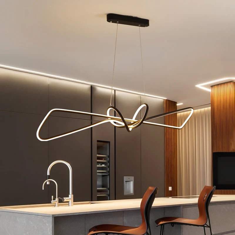 Moderní kreativní LED lustr LumaNova