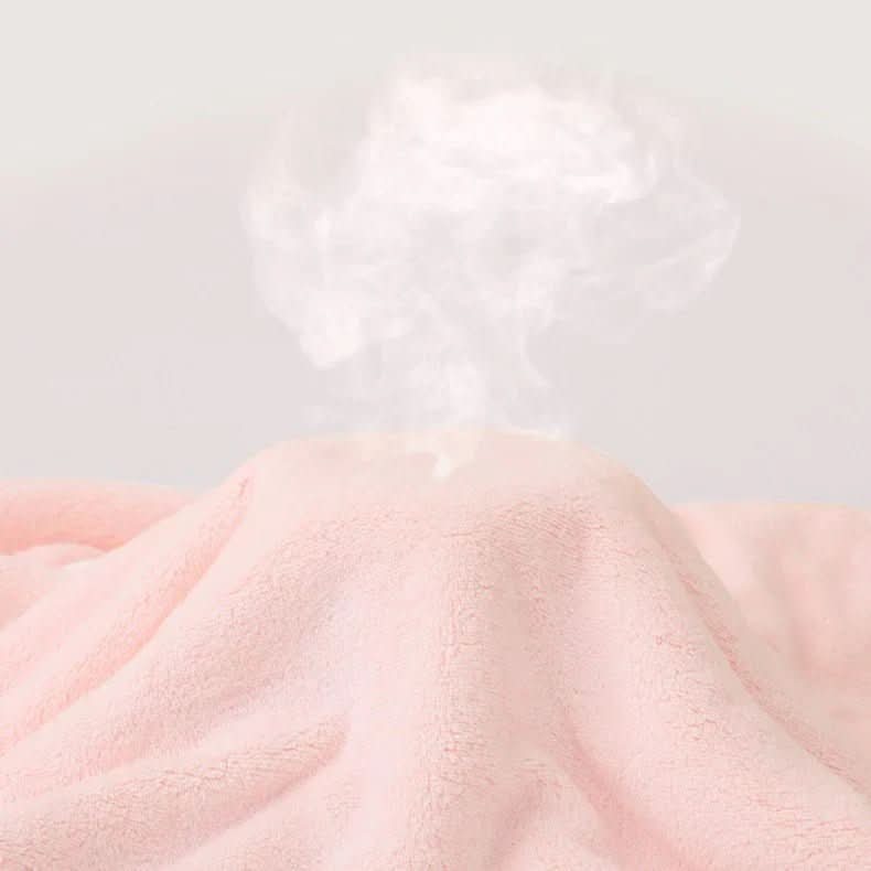 VelourNest Kuscheliger Mikrofaser-Bademantel Für Zuhause Und Spa