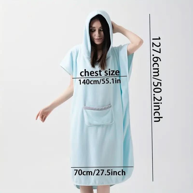 VelourNest Kuscheliger Mikrofaser-Bademantel Für Zuhause Und Spa
