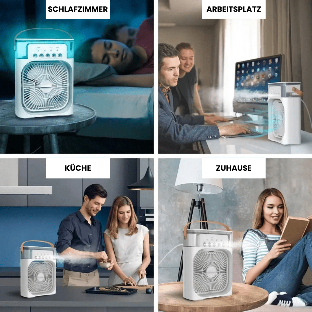 AeroBreeze Mini Air Conditioner Portable and Energy Efficient for Every Room