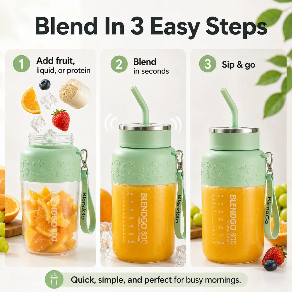 Bærbar smoothieblender