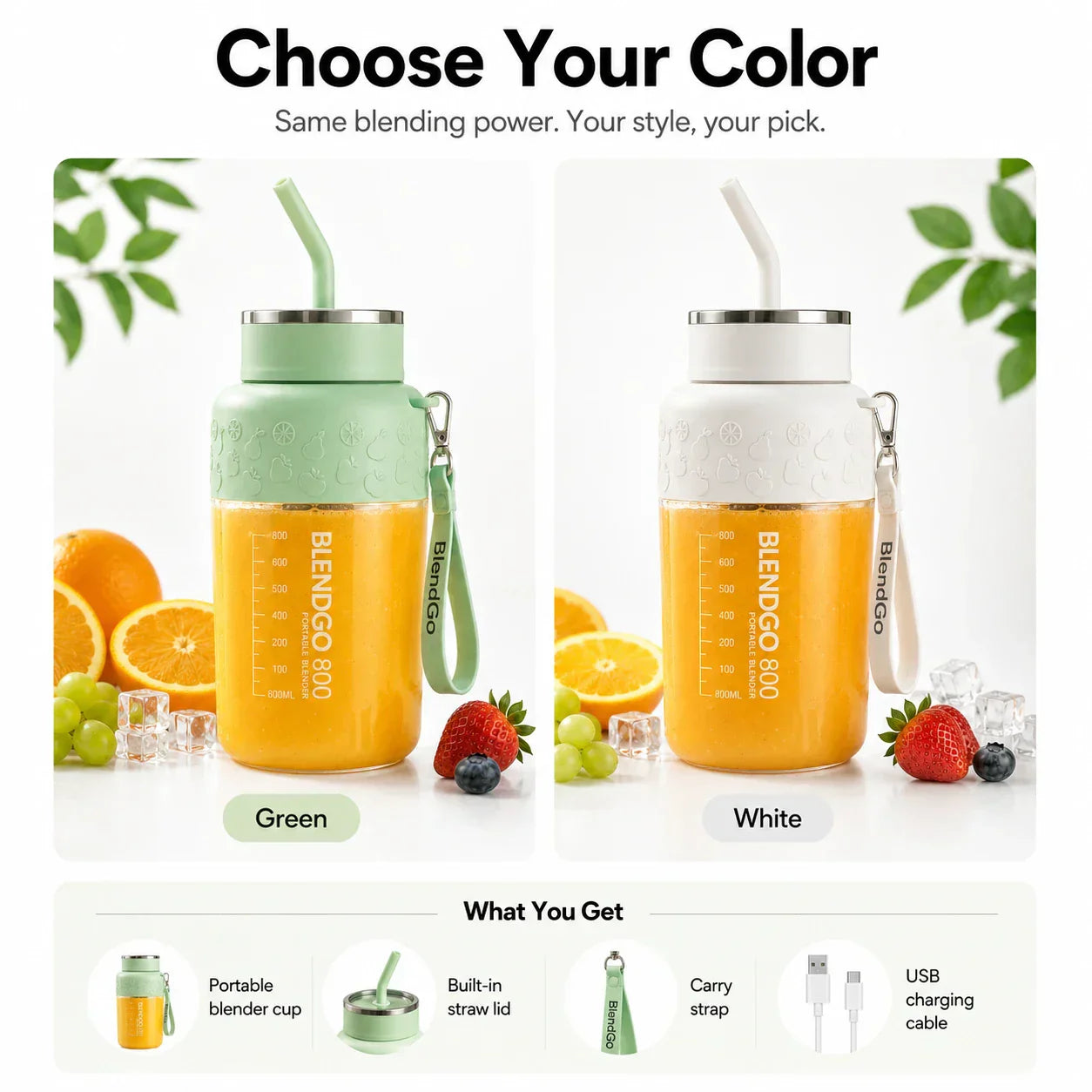 Bærbar smoothieblender