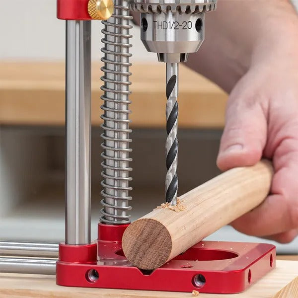 90 Degree Drill Template For Precise Perpendicular Holes, 28.5x25.5cm Drill Guide
