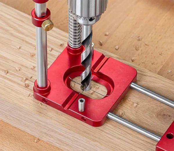 90 Degree Drill Template For Precise Perpendicular Holes, 28.5x25.5cm Drill Guide