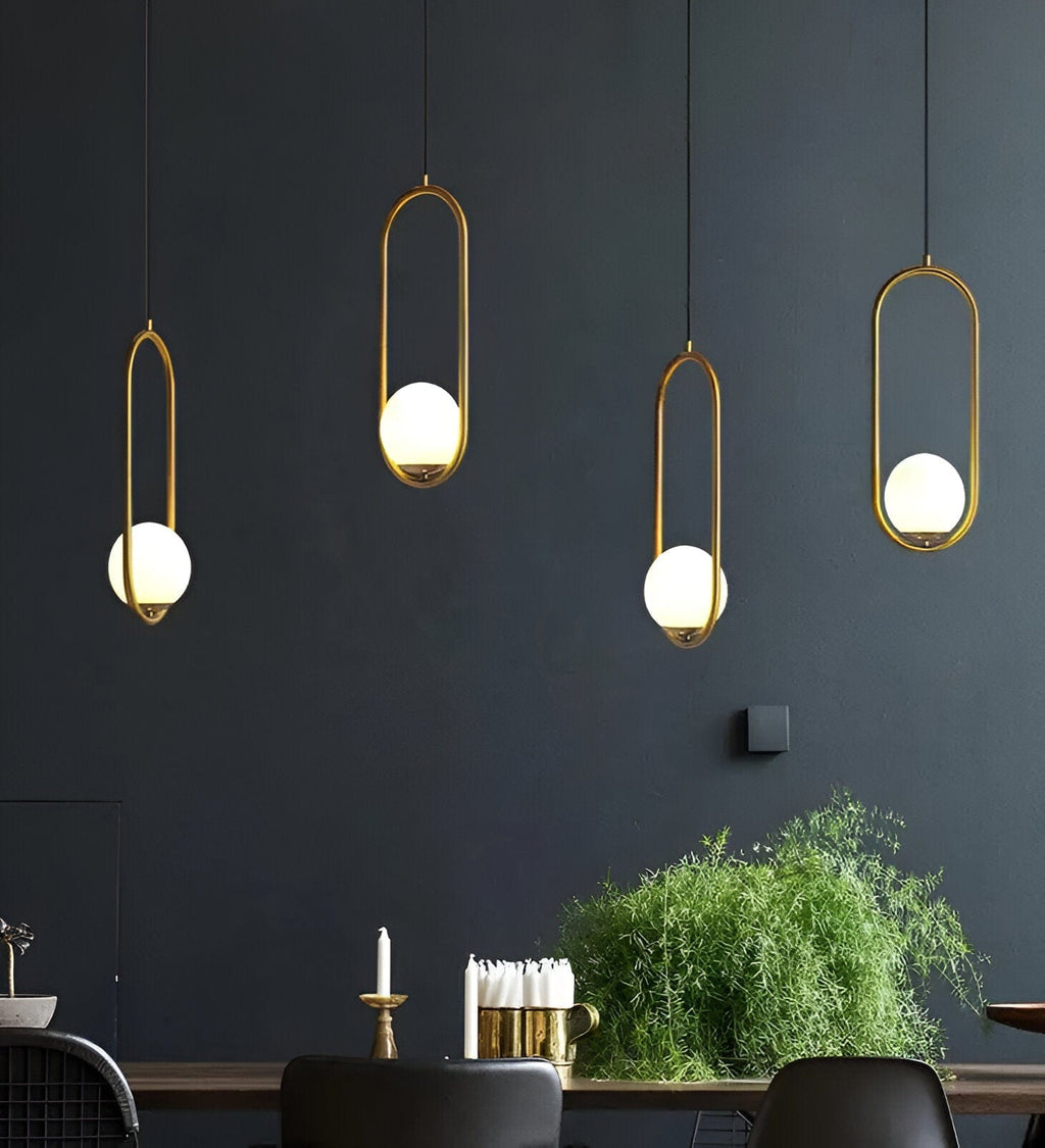 Auralis Glas-LED-Pendelleuchten für moderne Decken