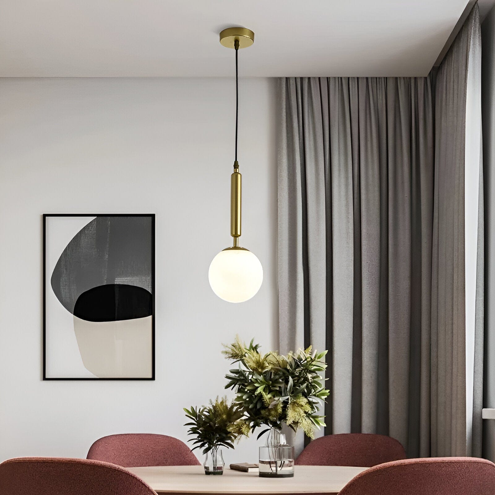 Auralis Glas-LED-Pendelleuchten für moderne Decken