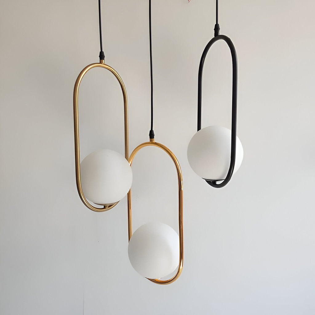 Auralis Glas-LED-Pendelleuchten für moderne Decken